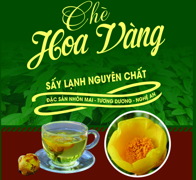 Chè Hoa Vàng Na Lợt Hộp 100g